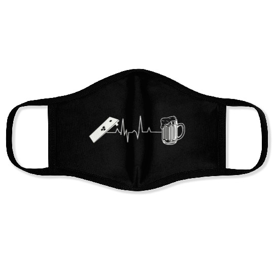 Cornhole Lawn Game Face Masks