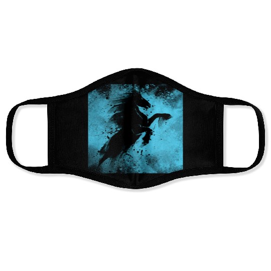 Horse lover Face Masks