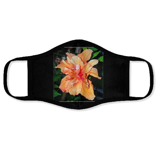 Hibiscus 1 Face Masks