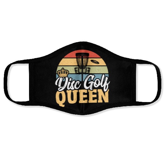 Birdie Putter Backhand Disc Golf Tree Love Face Masks