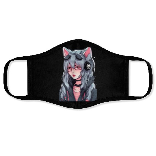 Women Wolf Hacker Face Masks