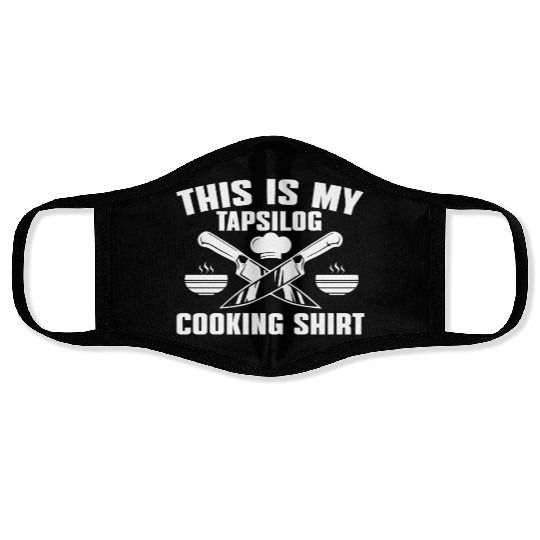 Tapsilog Cooking Face Masks