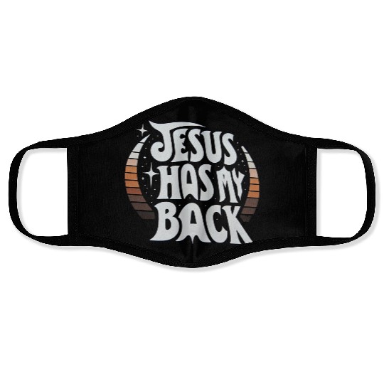 Jesus Has My Back 23 Face Masks