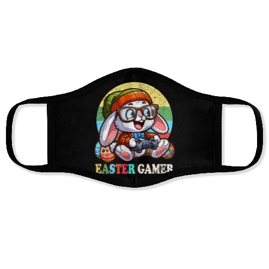 EASTER GAMER EASTER Face Masks