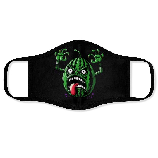 Watermelon Monster Floating Face Masks