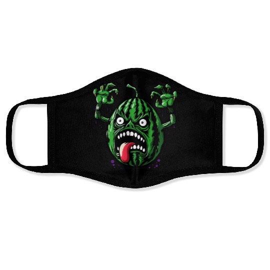 Watermelon Monster Floating Face Masks