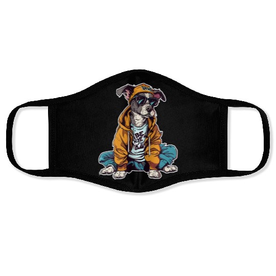 Street-Style Schnauzer Face Masks