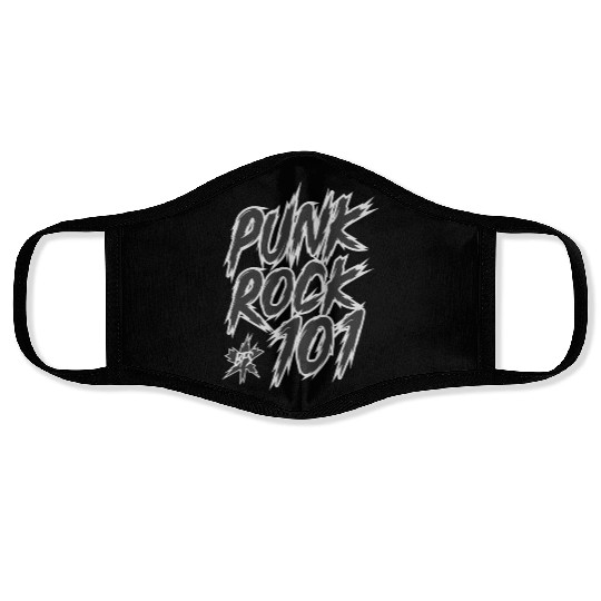 Punk Rock 101 Face Masks