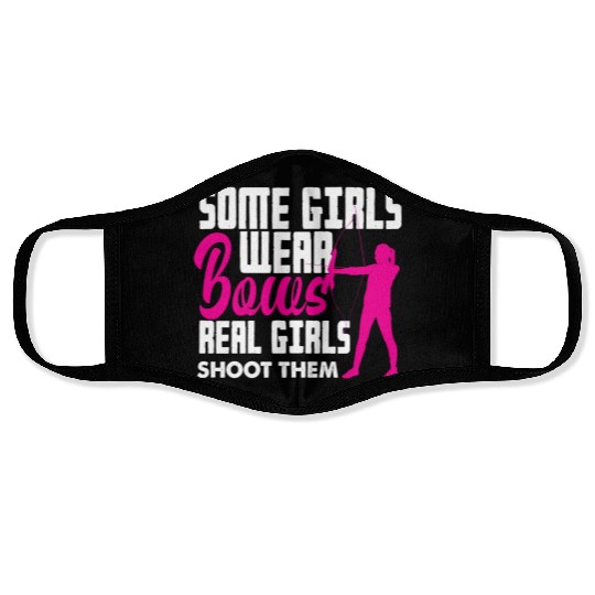 Girls Archery Face Masks
