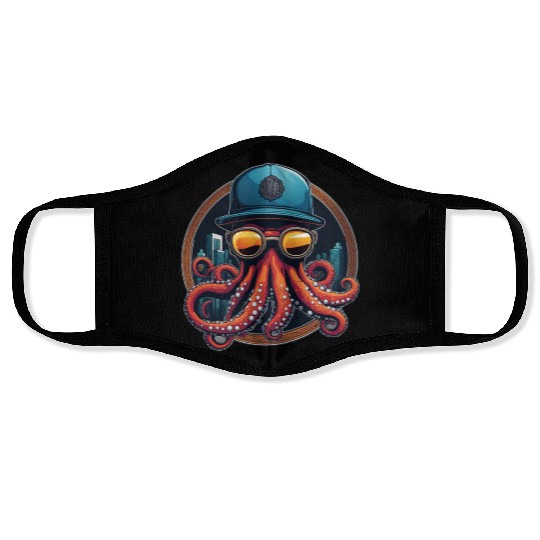 Rapper Octopus Face Masks