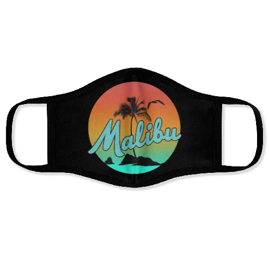 Malibu blue Face Masks