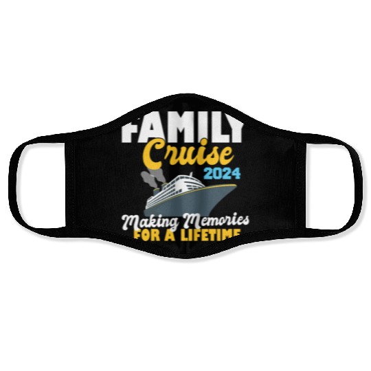 Family Cruise 2024 Cruising Tour Voyage Matching Face Masks