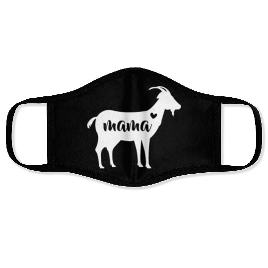 Goat Mothers Day Mama Farm Mom Lover Gift Women Face Masks