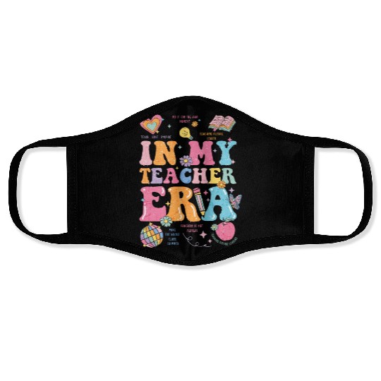 In My Teaching Era Teacher Appreciation Face Masks