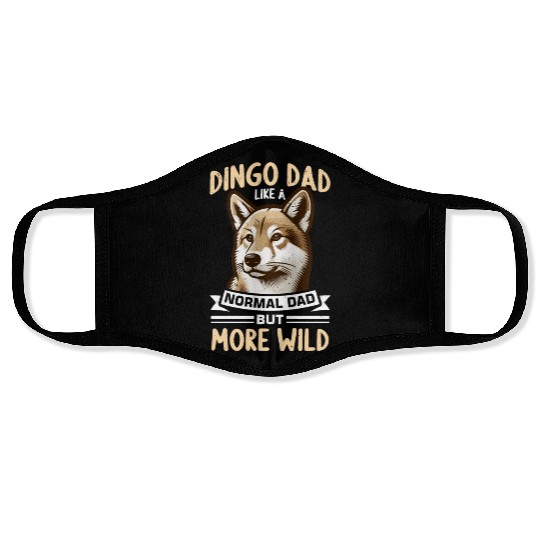 Dingo Australian Dog Face Masks