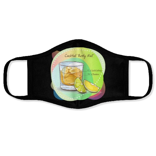 Cocktail Rusty Nail Recipe Scotch Whisky Drambuie Face Masks