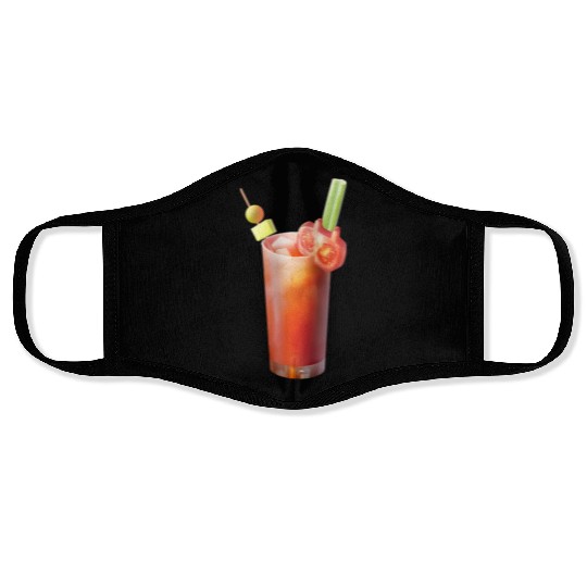 Bloody Mary Cocktail Face Masks