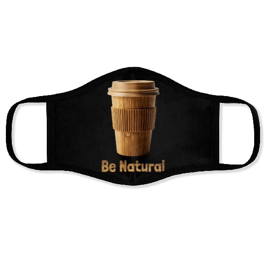 Be Natural, Bamboo Coffe Cup Face Masks