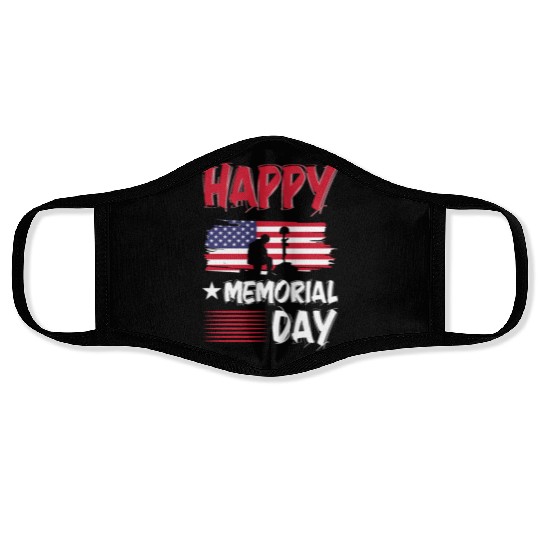Memorial day Face Masks