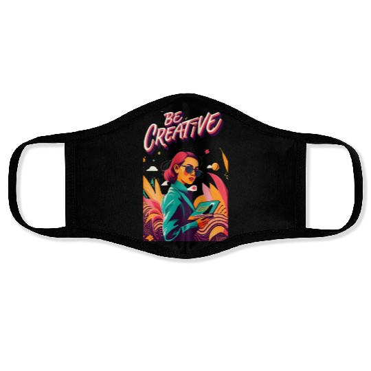 "Be Creative" Face Masks Can Spark Endless Inspiration