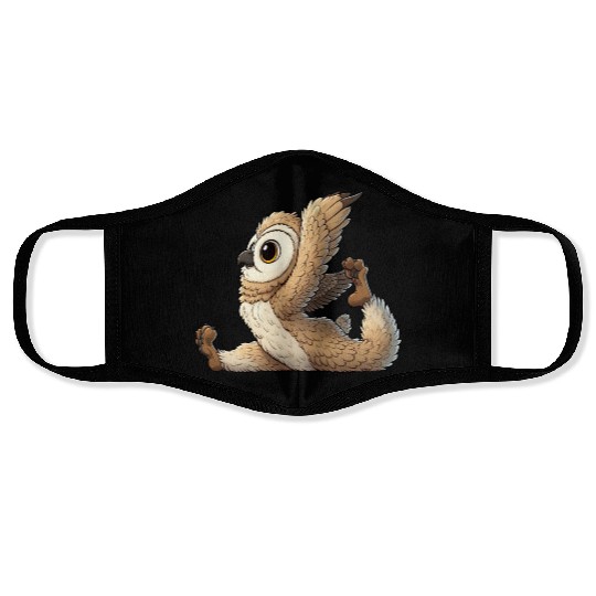 Owl Yoga & Fitness: Gymnastics Training Face Masks
