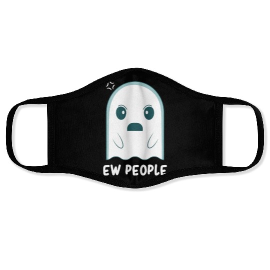 Ghost - Cute Ghost - Funny Ghost - Halloween Ghost Face Masks