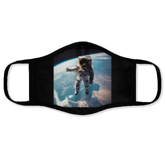 REalistic Astronaut Face Masks
