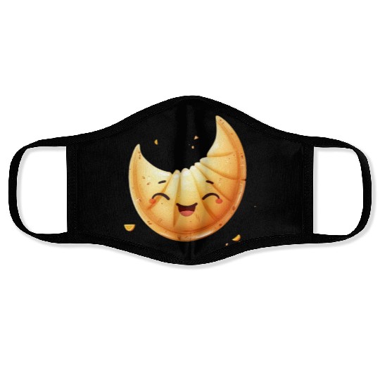 Fortune Cookie Smiles Brighten Your Day Face Masks