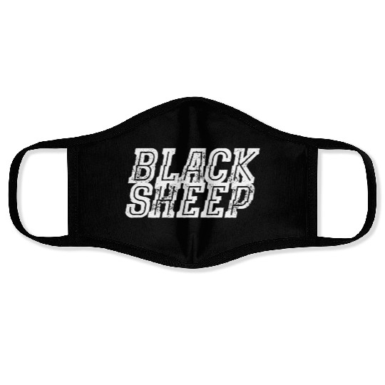 Black Sheep Face Masks
