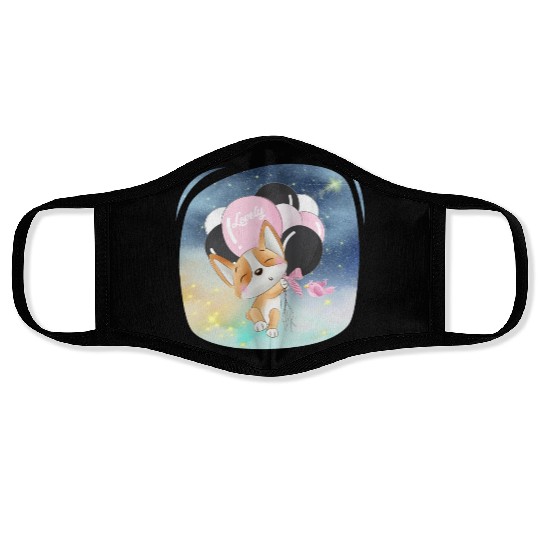 Fox Flying To Space Using Balloon Face Masks