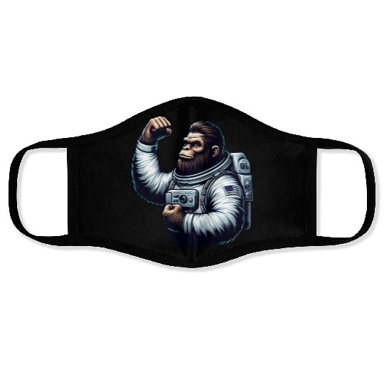 Astronaut Monkey Chimpanzee Gorilla Face Masks