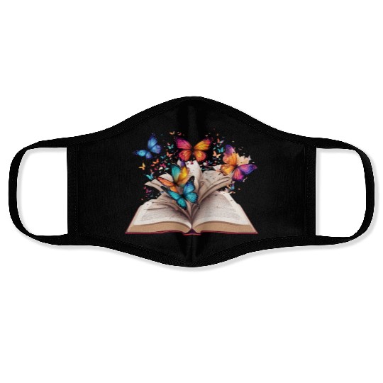 open book Face Masks