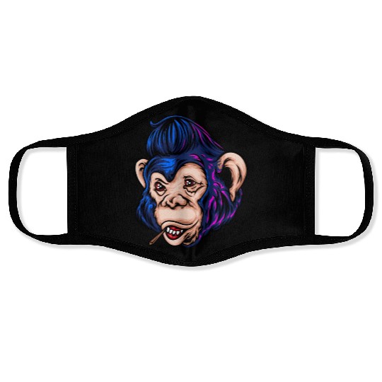 Monkey Hawk Face Masks
