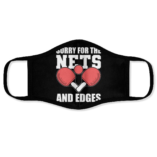 Table Tennis Ping Pong Table Tennis Athlete Face Masks