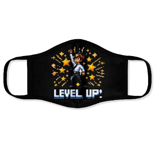 Game On: Triumphant Ascension - Level Up Face Masks