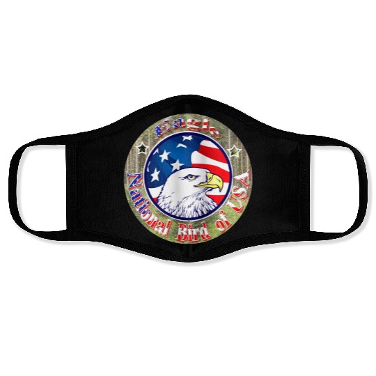 Hanes Youth Face Masks USA Eagle