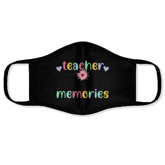 Retired Math Teacher Memories Retirement Math Face Masks