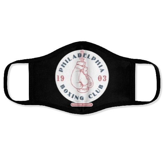 Philadelphia Boxing Club 1903 Sticker Face Masks