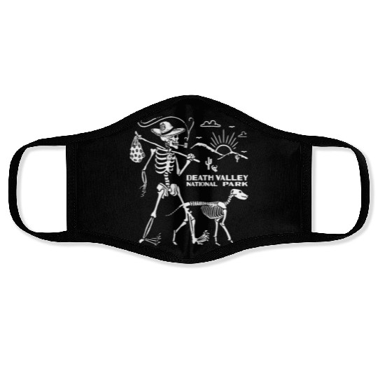 Death Valley Nation Park Face Masks