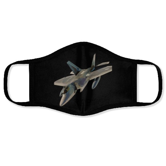Air Force F-22 Raptor Fighter Jet Military Pilot Face Masks