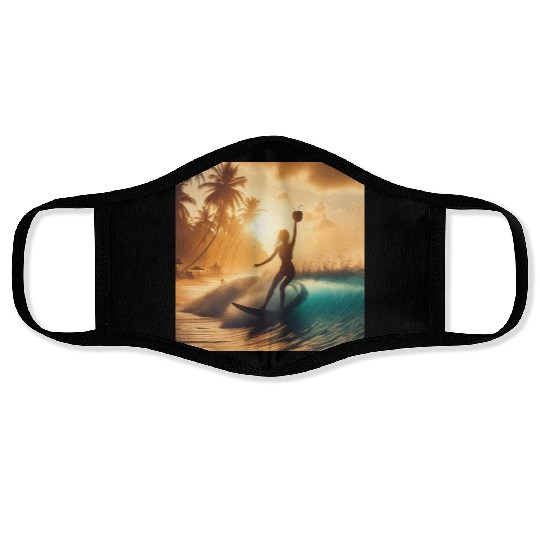 surfing (maybe) Face Masks