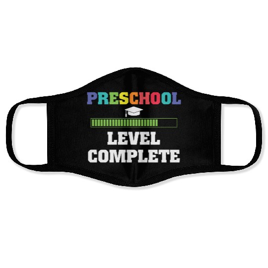 Preschool level complete Graduation Face Masks