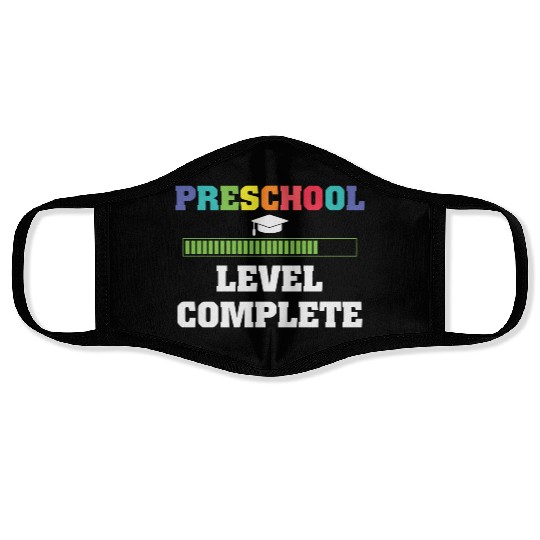 Preschool level complete Graduation Face Masks