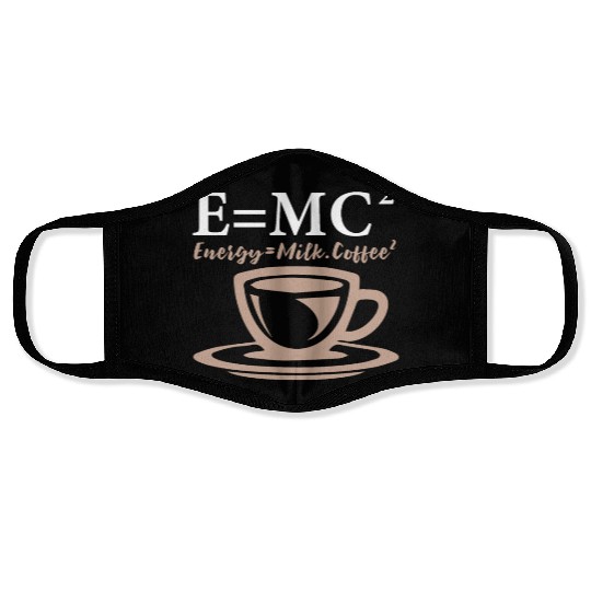 E MC2 SCIENCE Face Masks DESIGN