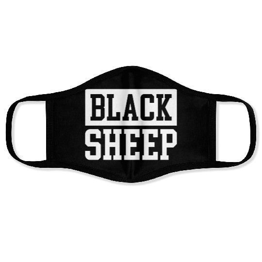 Black Sheep Face Masks