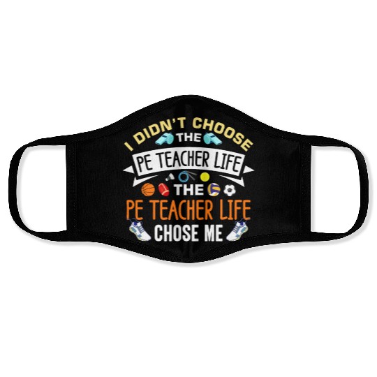 Inspiring Physical Education Teacher Design for PE Face Masks