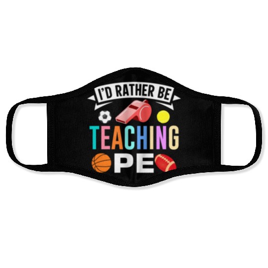 Inspiring Physical Education Teacher Design for PE Face Masks