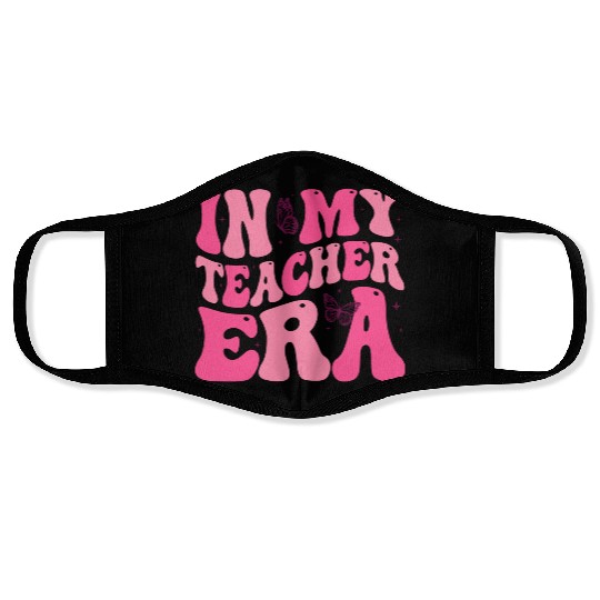 Teacher Era Face Masks