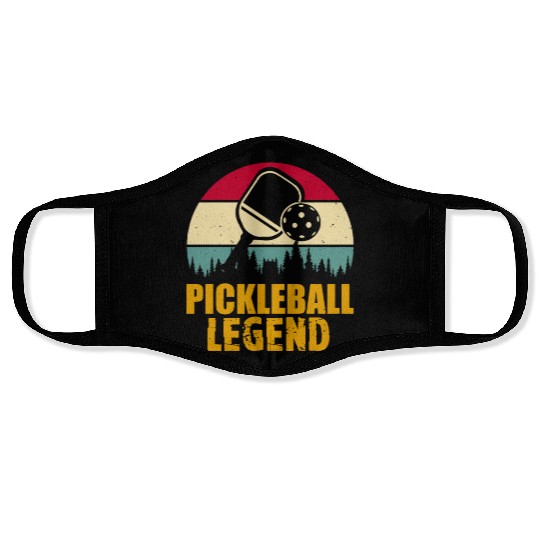Pickleball legend Face Masks