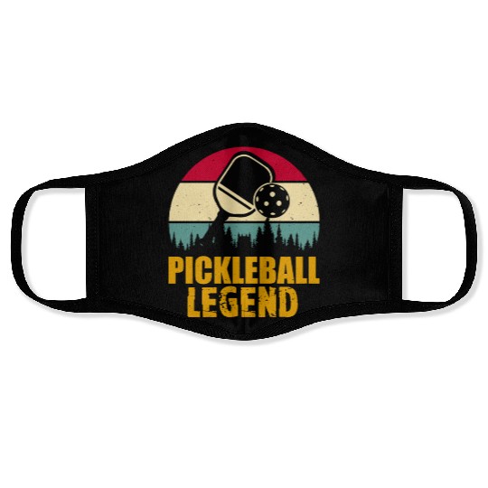 Pickleball legend Face Masks